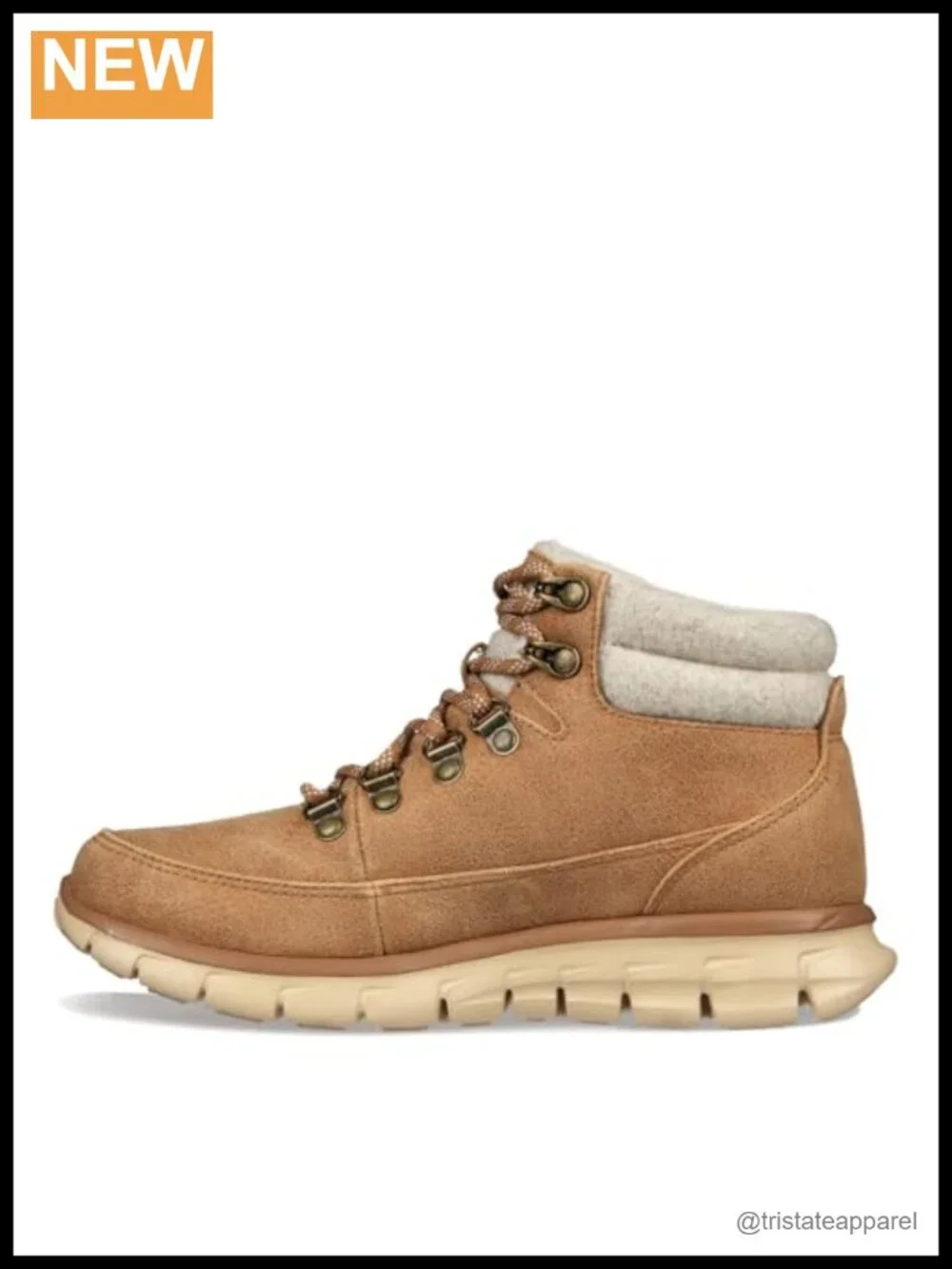 Skechers Women's Ankle Hiking Boots - Memory Foam Comfort, Water Resistant
